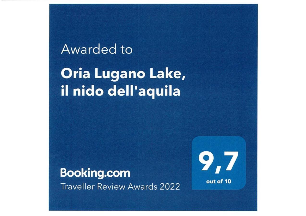 Oria Lugano Lake, Il Nido Dell'Aquila Kültér fotó
